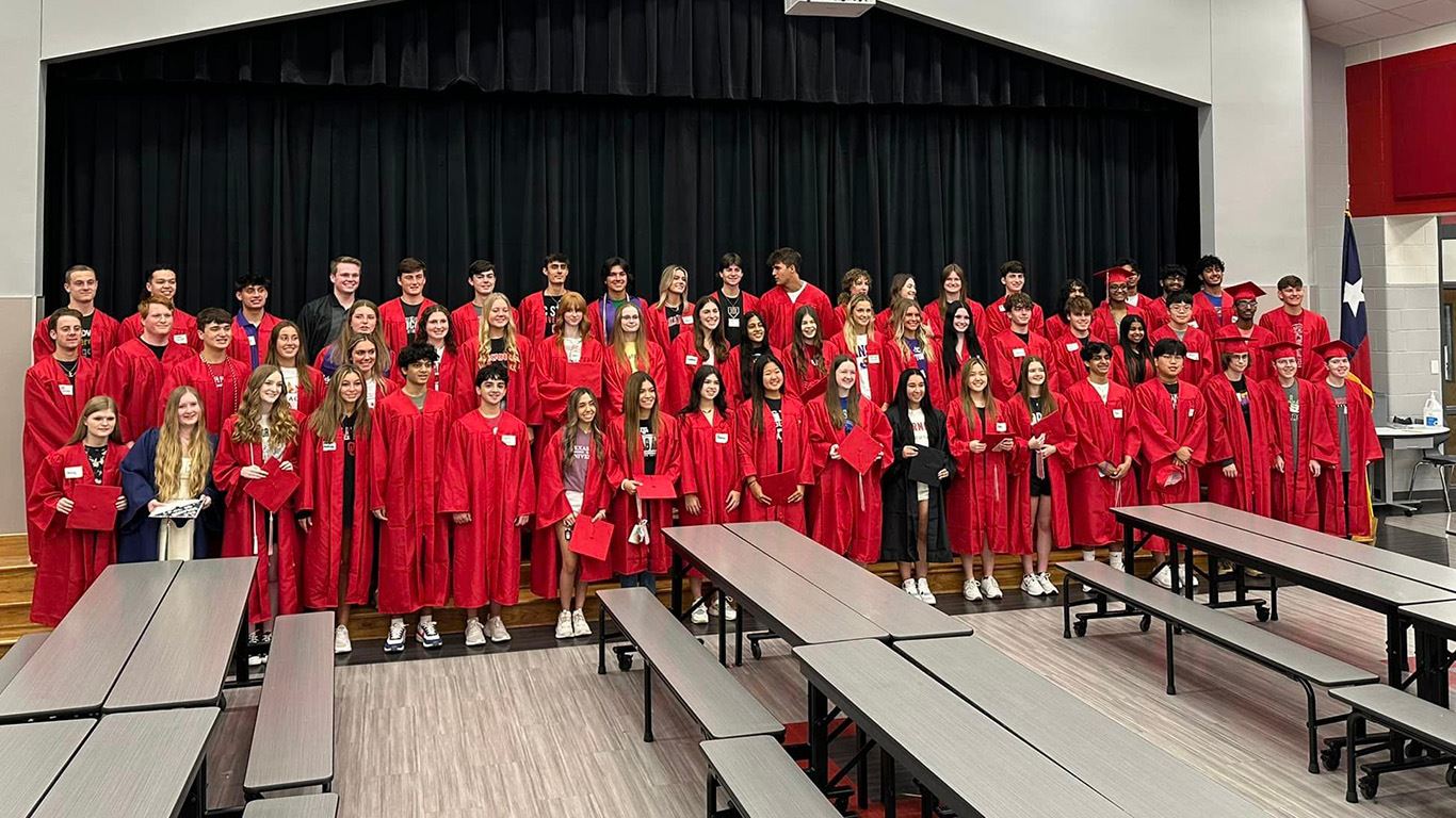 Graduation Parade at Prairie Trail ES
